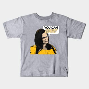 You Can Leave | Meredith | RHOSLC Kids T-Shirt